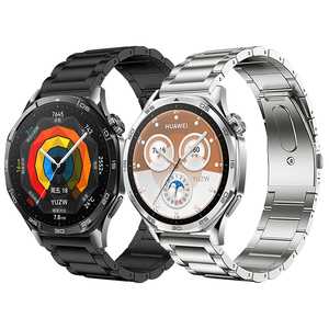 Correa de 22mm correa de reloj de Metal de titanio para Huawei <span class=keywords><strong>GT</strong></span> 5 4 <span class=keywords><strong>Pro</strong></span> correa para Huawei Watch 4 <span class=keywords><strong>3</strong></span> GT2 <span class=keywords><strong>3</strong></span> GT3 <span class=keywords><strong>Pro</strong></span> 46mm <span class=keywords><strong>43mm</strong></span> pulsera correa de reloj - Product Image 1