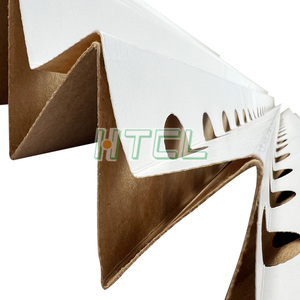 Hot bán <span class=keywords><strong>v</strong></span>-loại Kraft lớp xếp li giấy lọc khô-loại accordion gấp giấy lọc cho phun gian hàng - Product Image 5