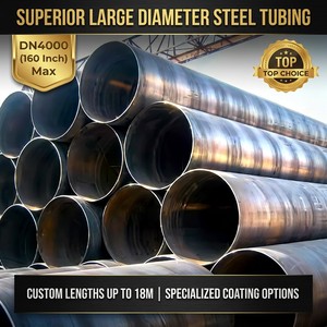 Tubo per Pali SSAW Personalizzato da 18m |   Tubo saldato a spirale ASTM A252 <span class=keywords><strong>Gr</strong></span> 3 |   Soluzione per Infrastrutture Ferroviarie - Product Image 1