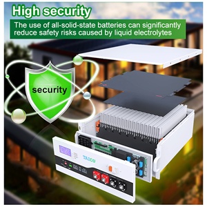 <span class=keywords><strong>TAICO</strong></span> Split Hybrid Solar 10-20kW 48V 200Ah 51,2V LiFePO4 Rack-montiertes Batteriesystem - Product Image 6