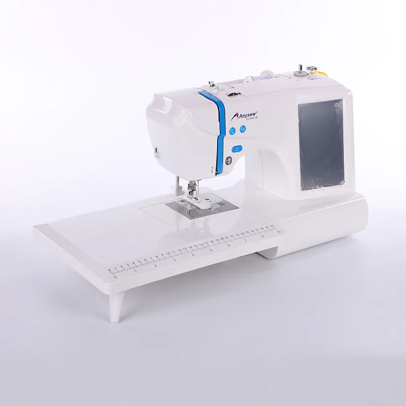 AS-ES5 бытовая швейная машина для вышивки большой экран