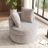 Fauteuil simple ATUNUS de style nordique moderne avec dossier en éponge, chaise de salon, chaise longue, adapté à un usage domestique