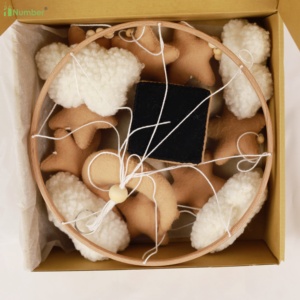 Décoration de chambre pour bébé, jouets musicaux rotatifs suspendus islamiques, mobile pour bébé étoile et lune, mobile Kaaba avec cubes Coran - Product Image 5