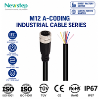 Connecteur de câble circulaire 3, 4, 5, 6, 8, 12 broches M8 M12