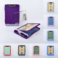 Porte-documents multifonctionnel pour étudiants, bloc-notes, porte-cartes d'identité grande capacité, impression de logo en option, plateau à documents A4 robuste