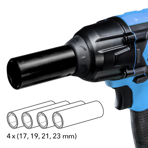 Cordless Impact Li-ion Wrench Impact Gun 18V Driver Car Tyre Scaffold Lug Nut Removal Wheel Brace truck wheel range nut remover