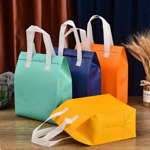 Sac isotherme imperméable pour le déjeuner, la plage, pliable, robuste, réutilisable, sac isotherme pour les plats à emporter - Product Image 3