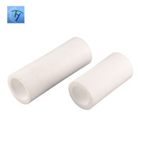 Tube de protection en céramique isolé en nylon, cylindrique, personnalisé, en POM/PE/NYLON/ABS/PVC, avec une extrémité scellée