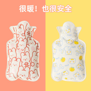 Bolsa de Agua Caliente de Peluche Adorable, Calentador de Manos Engrosado y Suave para Cuerpo Completo, Estómago, Pies y Manos - Product Image 3