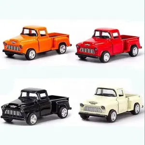 Venta al por mayor personalizado escala 1:32 estilo antiguo Die Cast pickup vintage coche de juguete para niños