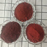 Besi oksida merah Ferric oksida (Fe2O3) Keramik dan lapisan bubuk pigmen untuk melukis kulit besi oksida merah