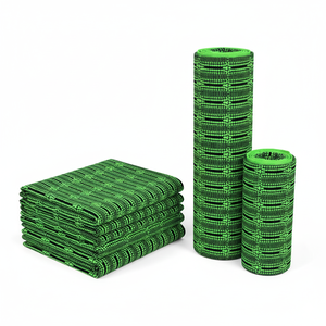 Vente en gros Ankara Pagne Tissu Africain 100% coton Jersey vert tissu bloc matériel de couture tissu imprimé par la cour 58 pouces de large - Product Image 1