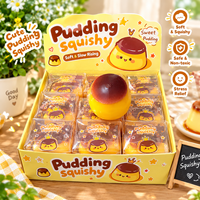 Jouets anti-stress Squishy mixtes, croustillants et moelleux, jouets à presser sensoriels à texture froissée, en forme d'arachide, de pudding et d'autres formes