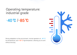 Đá 7 inch màn hình LCD 800*480 HMI Bảng điều khiển công nghiệp UART RS232/RS422/RS485/TTL TFT hiển thị - Product Image 6