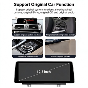 หน้าจอ IPS ขนาด 12.3 นิ้ว ระบบแอนดรอยด์ สำหรับรถยนต์ รองรับ CarPlay และ Android <span class=keywords><strong>Auto</strong></span> สำหรับ BMW ซีรีส์ 1/2 รุ่น F20/F21/F23/F52 ติดตั้งบนคอนโซลหน้ารถ รับประกัน 1 ปี - Product Image 6