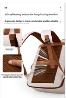 Sac à dos d'étudiant durable pour femmes, université, collège, ordinateur portable, imperméable, sac de voyage, sac à dos pour ordinateur portable