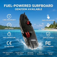 Planche de surf SUP en fibre de carbone imperméable certifiée CE, vitesse de 65 km/h, couleur personnalisable, durable pour les eaux océaniques, unisexe, débutant