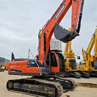 Excavatrice Doosan DX225 d'occasion, modèle DX 225LCA, marque coréenne Doosan, à vendre