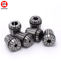 ZUANTONG 1 pièce ER32 Collet en acier à ressort 65Mn de haute précision 2-20mm pour porte-outil de fraisage CNC