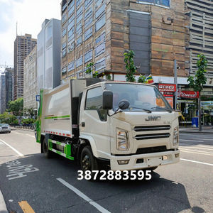 Camión <span class=keywords><strong>de</strong></span> <span class=keywords><strong>basura</strong></span> compactador <span class=keywords><strong>de</strong></span> 5 toneladas JMC con rueda motriz 4x2, camión <span class=keywords><strong>de</strong></span> <span class=keywords><strong>basura</strong></span> <span class=keywords><strong>de</strong></span> 6 metros cúbicos, compactador <span class=keywords><strong>de</strong></span> carga trasera a la venta en África - Product Image 3