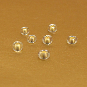 Cuentas de mijo transparentes de 2.5mm de marcas independientes, accesorios de joyería para la fabricación de pulseras - Product Image 3