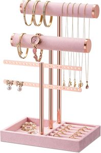 Présentoir de bijoux en métal en gros pour boucles d'oreilles, bagues et colliers – Vente directe usine - Product Image 6