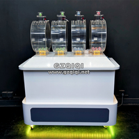 Multy cylinder4D balls loto machine pour pick 4 jeux de loterie