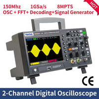 Osciloscopio digital DSO2D15 y generador de señal con función de decodificación de bus