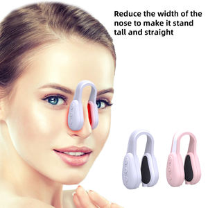 Masseur facial électrique portable rechargeable en silicone pour remodeler le nez, avec technologie E-FMS et télécommande sans fil - Product Image 3