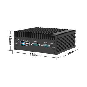 Alta calidad DDR5 WIFI 4G 2 LAN computadora Industrial integrada N100 Mini PC Industrial con procesador Intel N100 8GB RAM 128GB SSD - Product Image 5