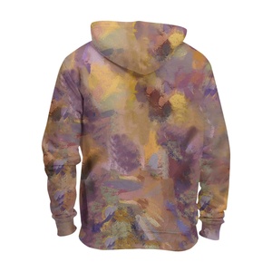 Sweat-shirt à capuche à manches longues pour homme, été, logo personnalisé ODM, 100% coton, respirant, avec poche - Product Image 6