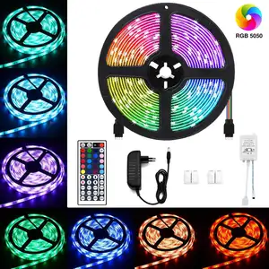 Cao Lumen IP20 65 68 Linh Hoạt Led Strip Ánh Sáng 12 24V 5050 60P 14 4 Wát Hồng Xanh Số Lượng Sáng Đỏ Xanh Cơ Thể Đèn Đồng OEM