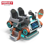 Máquina de Realidad Virtual Comercial para Interiores Marwey, Simulador de Vuelo de Realidad Virtual para 2 Jugadores, Equipo de Realidad Virtual en Venta