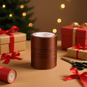 Nastro Decorativo Marrone 3,8 cm x 3,5 m per Regali - Product Image 3