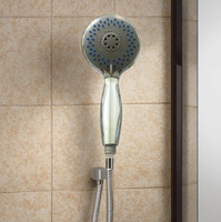 Douche à main pressurisée murale, design moderne et éco-responsable, simple et élégante