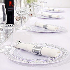 Hochwertiges Großhandel-Set aus Vorgewickelten Windel und Kunststoff-Besserset für Einweg-Party Hochzeit - Product Image 4