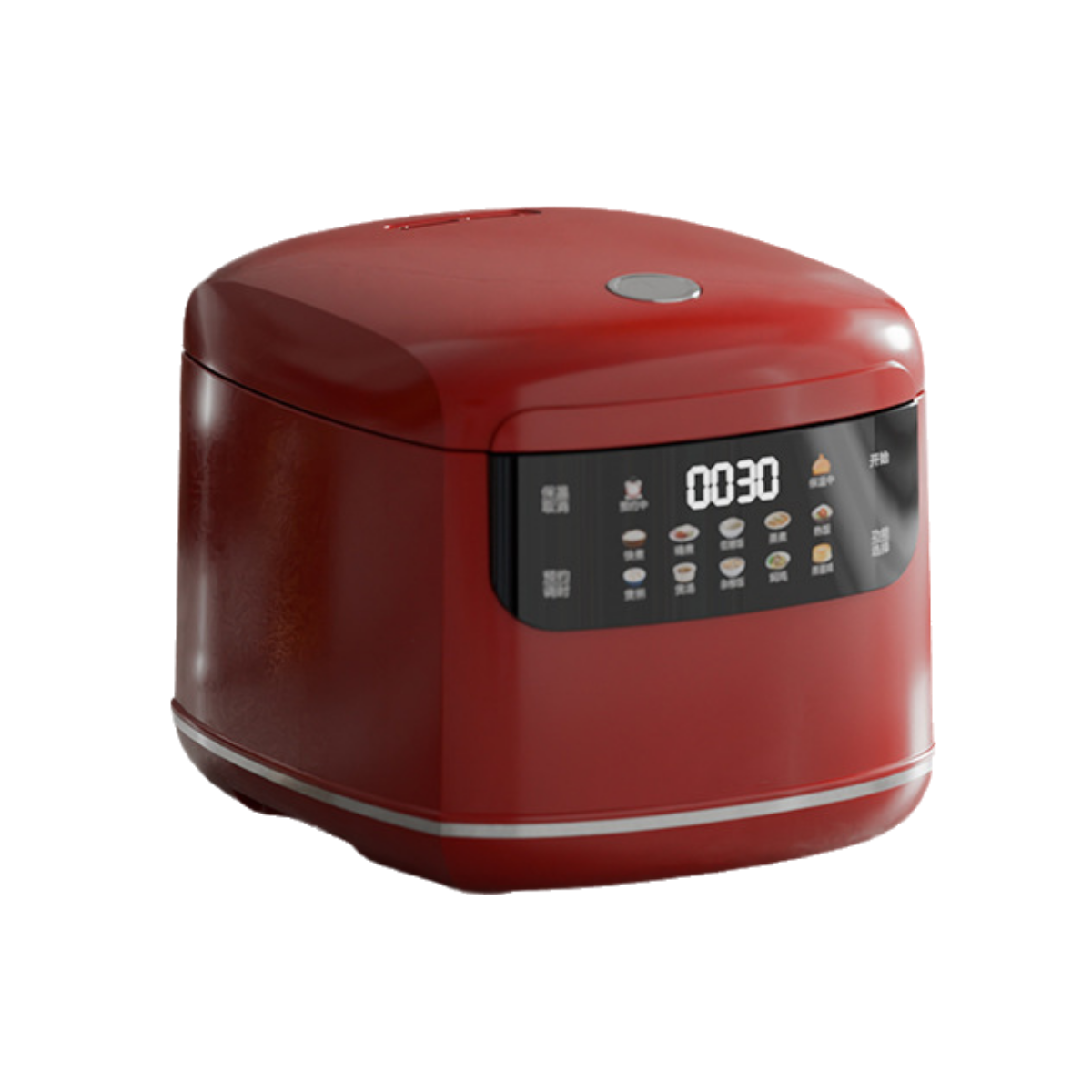 2L Mini Rice Cooker – Smart 24-Hour Timer Multi-Function Electric Rice Cooker for 1–2 People - View 2