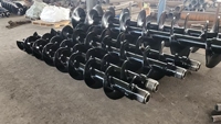 Connecteurs hexagonaux à bride pour trépan de forage continu OEM SY CFA, épaisseur 8-30 mm, pour forage 150-1200 mm
