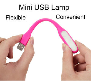 <span class=keywords><strong>Mini</strong></span> luces Led de lectura <span class=keywords><strong>USB</strong></span>, luz nocturna regulable Flexible, dispositivos LED, lámpara portátil para banco de energía para computadora - Product Image 6
