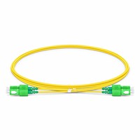 Cordon de raccordement fibre optique duplex monomode 0,9 mm 2,0 mm 3,0 mm SC/FC/LC/ST-APC/UPC