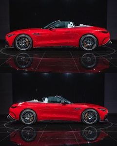 ชุดแต่งคาร์บอนไฟเบอร์สำหรับ Mercedes-Benz SL63 สภาพใหม่ ประกอบด้วยลิ้นหน้า สเกิร์ตข้าง ดิฟฟิวเซอร์ สปอยเลอร์ ช่องระบายอากาศ กันชน - Product Image 4