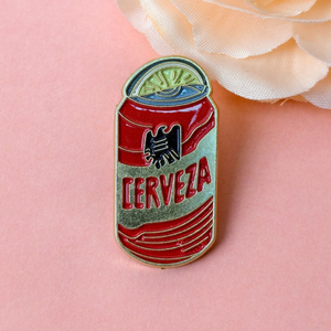 Pin Esmaltado de <span class=keywords><strong>Cerveza</strong></span> con Limón, Broche Mexicano para Fiesta, Accesorio para Amantes de la <span class=keywords><strong>Cerveza</strong></span> y la Fiesta, para Chaquetas y Mochilas - Product Image 1