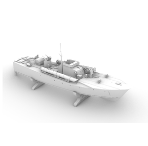 3Dプリントキット1/24 HMS MTB 234モーター魚雷ボート<span class=keywords><strong>RC</strong></span>キット - Product Image 1