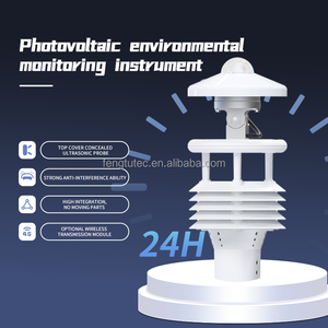 Stasiun Cuaca Pertanian Kompak Luar Ruangan Kota Pintar Stasiun Cuaca Ultrasonik Meter Cuaca Fotovoltaik - Product Image 3