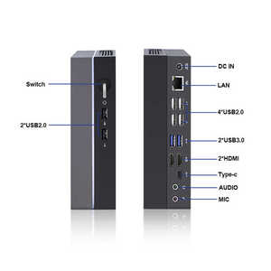 2024 Mini PC de jeu Core i9 <span class=keywords><strong>13900F</strong></span> 12 cœurs RTX4070 12G RTX4060Ti 8G Micro ordinateur de bureau 1xHD2.1 3xDP Win11 Pro PC Gamer - Product Image 5