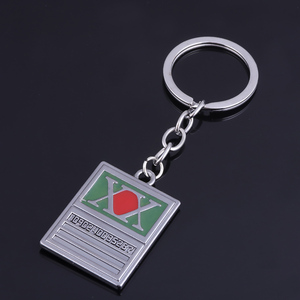 Anime <span class=keywords><strong>Hunter</strong></span> X <span class=keywords><strong>Hunter</strong></span> licencia TARJETA DE Metal Cosplay Hisoka Kurapika Killua Zoldyck tarjetas etiqueta llavero - Product Image 3