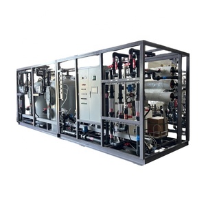 โรงบำบัดน้ำดื่มระบบ RO การแยกเกลือด้วยน้ำเกลือการแปลงความถี่ขั้นสูง - Product Image 2