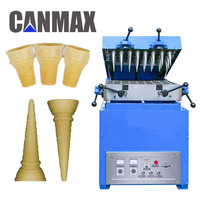 Grande machine automatique manuelle à rouleaux pour gaufres, biscuits, gaufrettes, gaufres au sucre, cornets de pizza et cornets de crème glacée, pour le marché indien