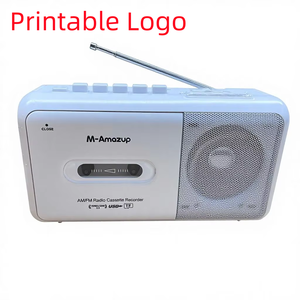 เครื่องเล่นเทปพกพาขายดีจากโรงงานโดยตรง พร้อมช่องเสียบ USB AM และ FM สเตอริโอ เครื่องเล่นเทปสไตล์วินเทจ - Product Image 1