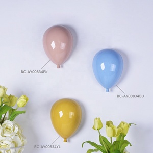 Decorazioni per la Casa Morbide ed Eleganti, Artigianato <span class=keywords><strong>in</strong></span> <span class=keywords><strong>Ceramica</strong></span> a Forma di Palloncino di Lusso per Decorazione Murale - Product Image 2